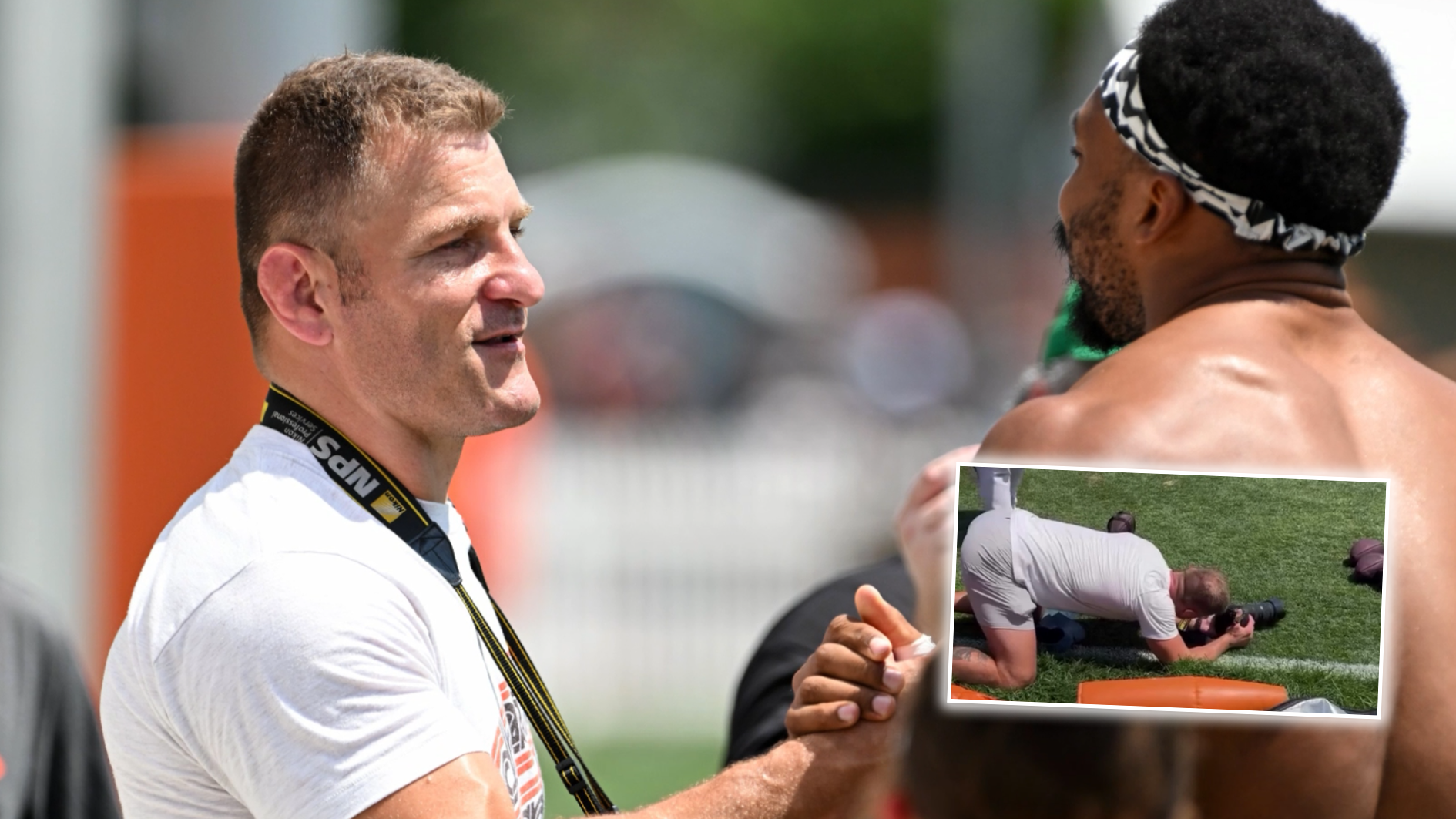 NFL: Neuer Job? UFC-Champion schießt Fotos von Browns-Stars