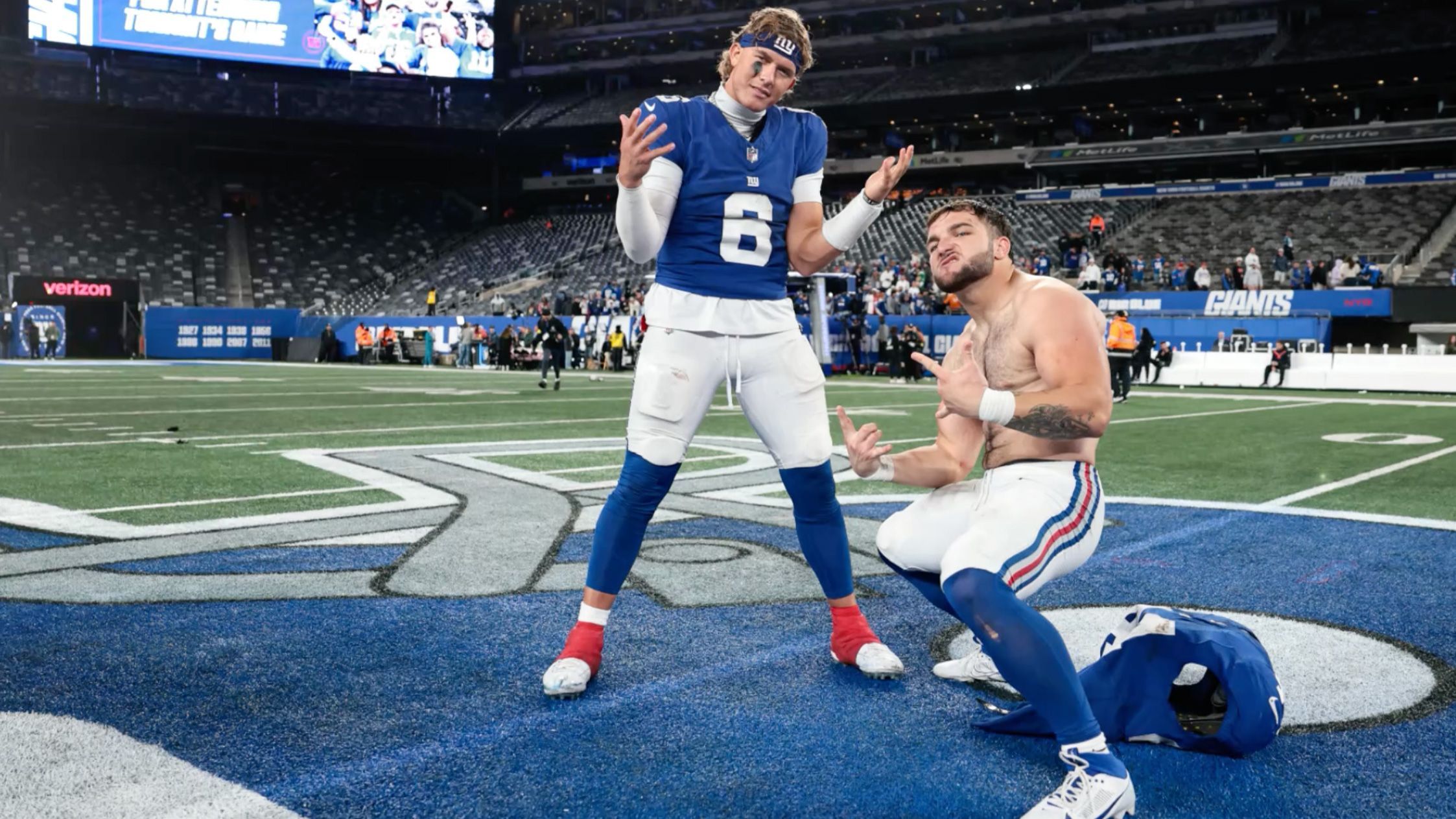 NFL: Giants-Rookie bekommt Strip-Angebot