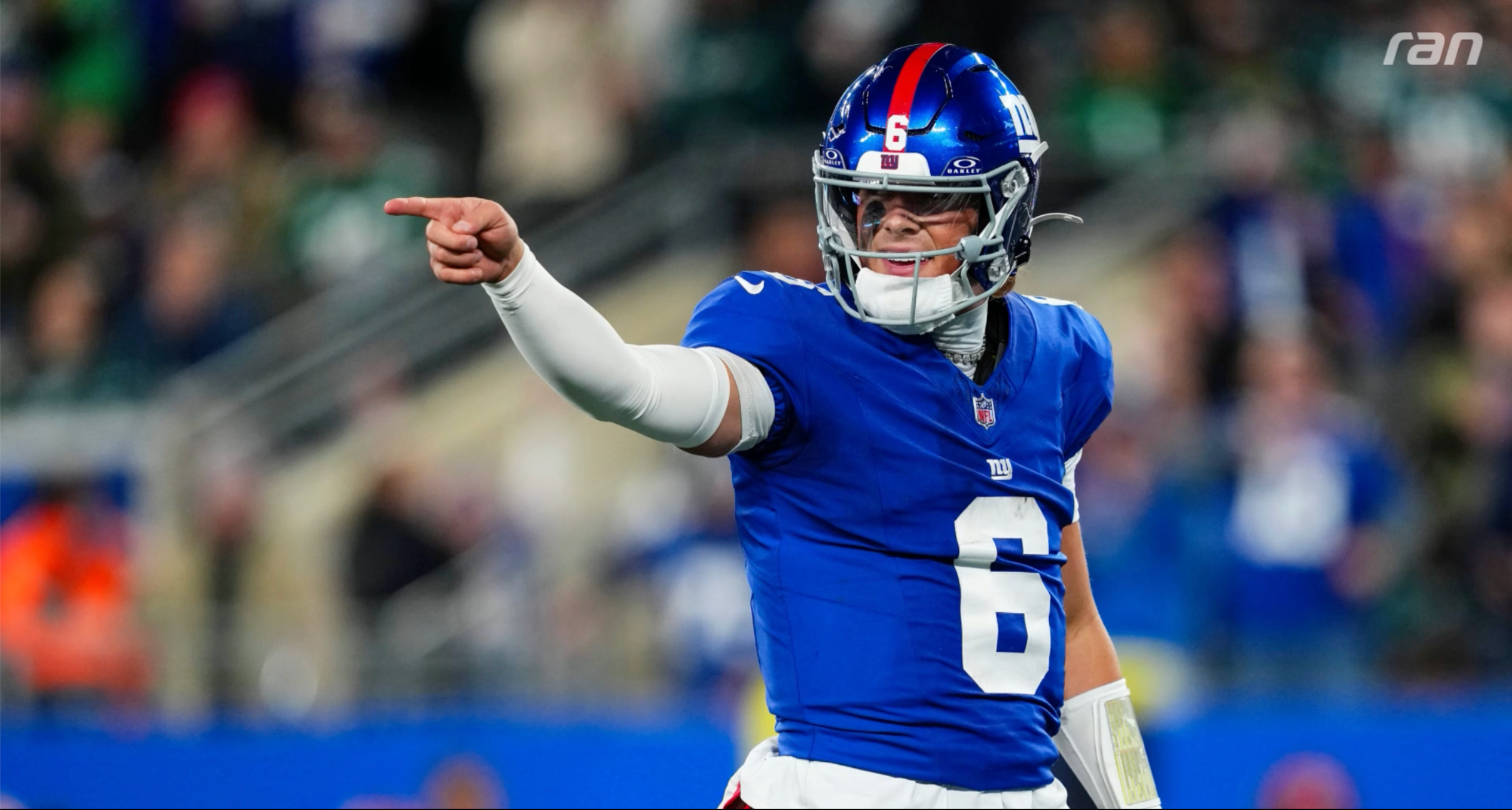 NFL: New-York-Giants-Quarterback Jaxson Dart ignoriert Fan-Wunsch