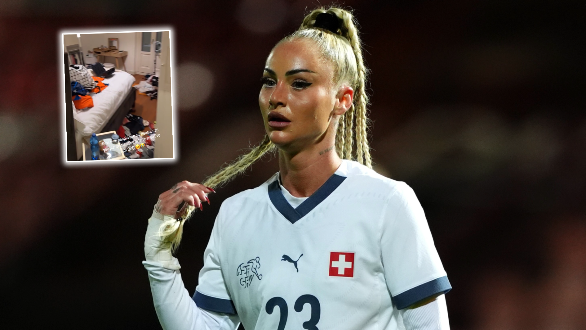 Bei Alisha Lehmann wird eingebrochen – ihre Reaktion überrascht