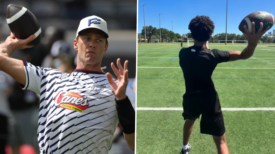 NFL: Auf den Spuren von Tom Brady? Quarterback-Talent geht viral
