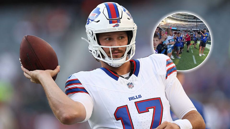NFL: Josh Allen schenkt jungen Fans besonderen Moment