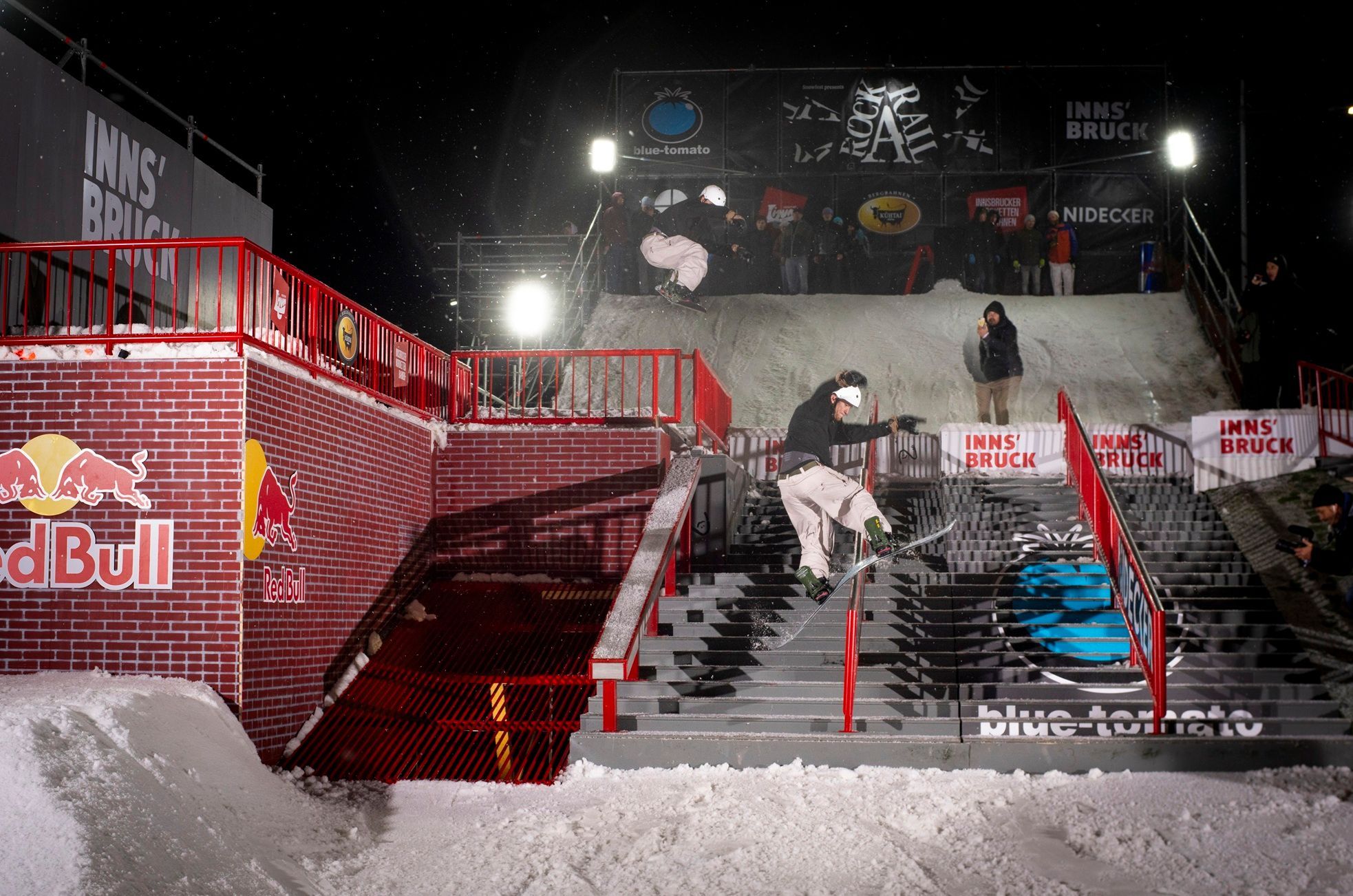 The German Marie Kuhlmann surprisingly wins at the Rock A Rail Snowboard Contest