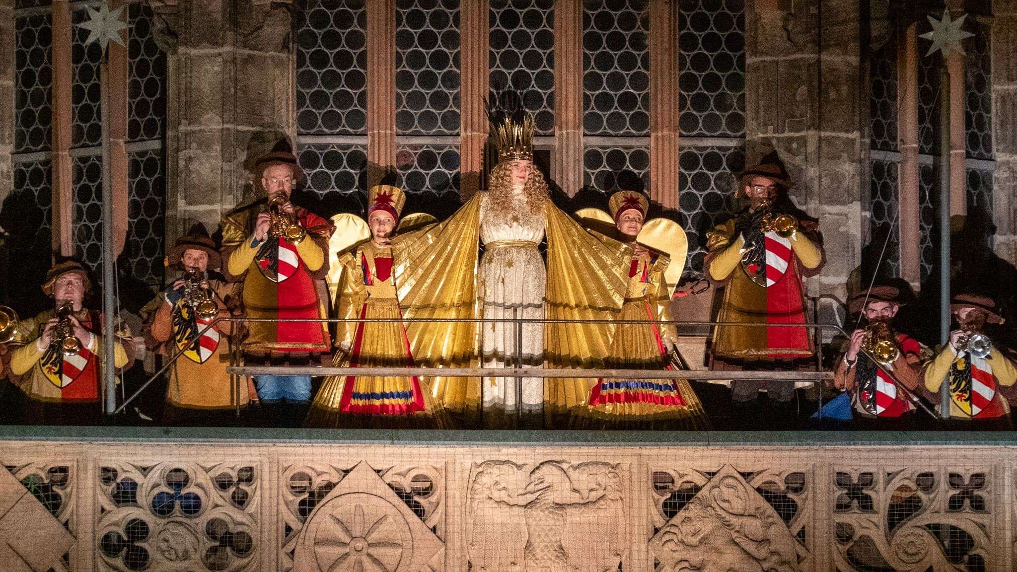 Eröffnung des Nürnberger Christkindlesmarkts 2024