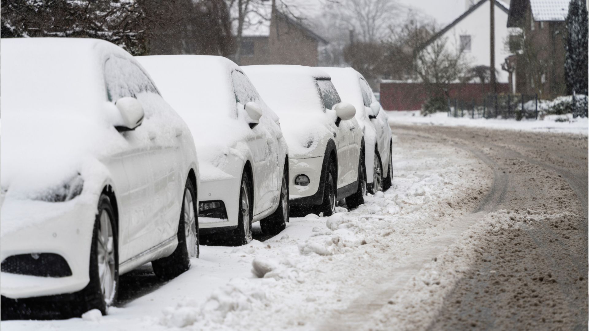 Schnee und Regen in Bayern in Sicht