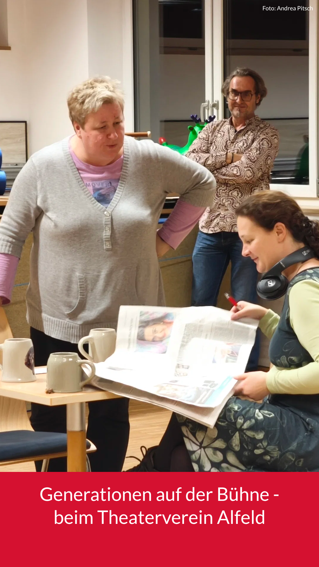 Video: HZ: Bei der Theaterprobe in Alfeld