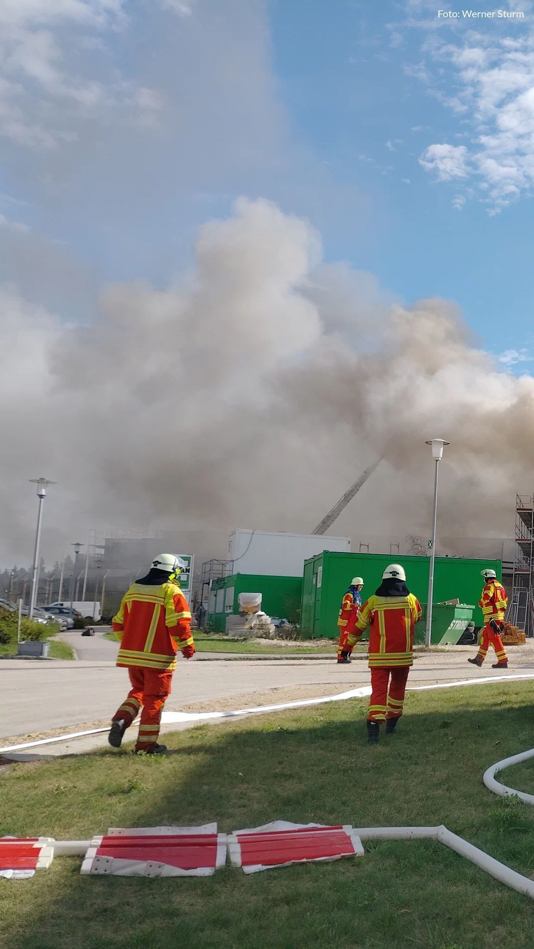 Video: Explosionen auf Klinikgelände in Parsberg