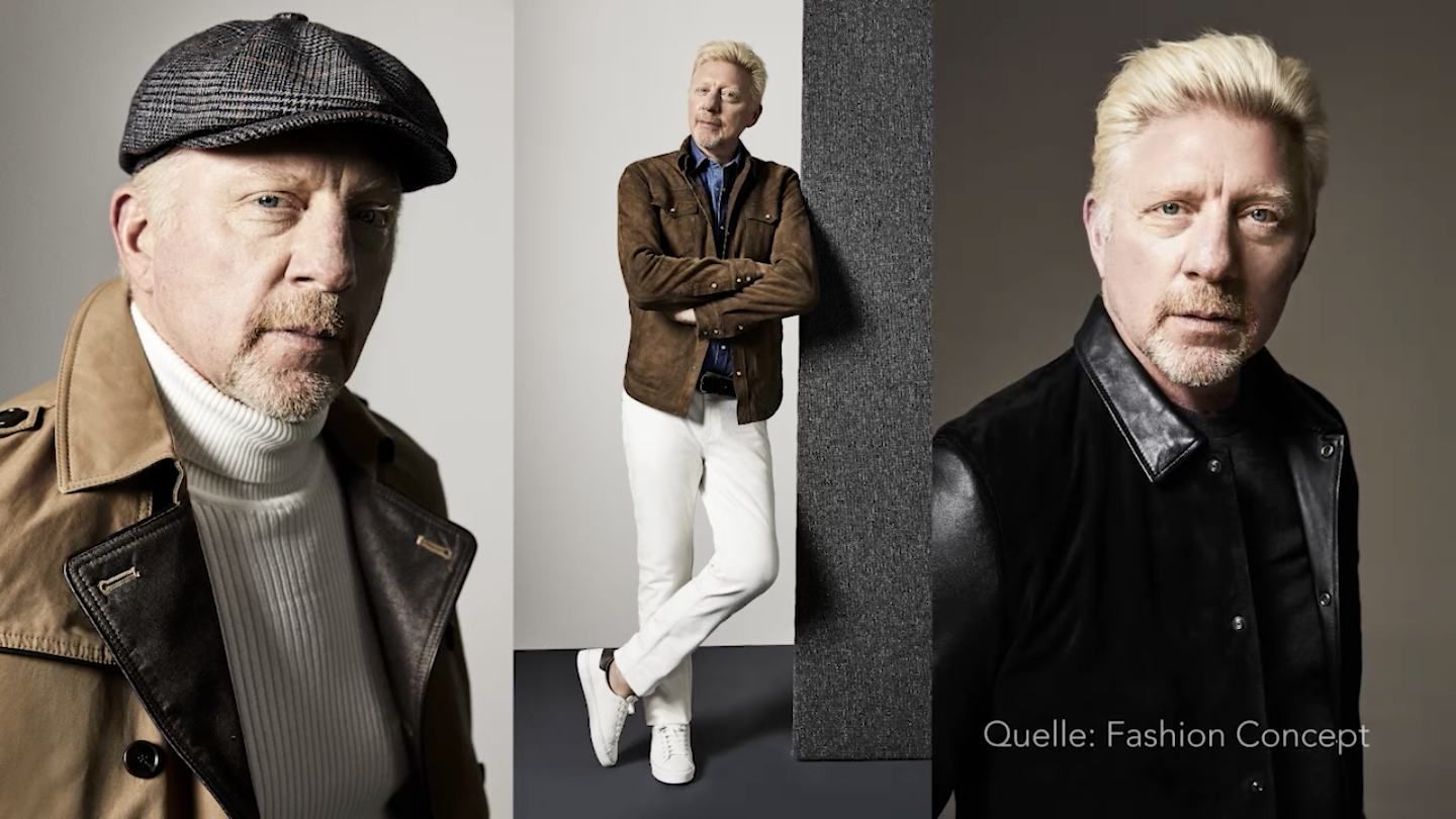 Boris Becker versucht sich in Mode und präsentiert eigene Kollektion