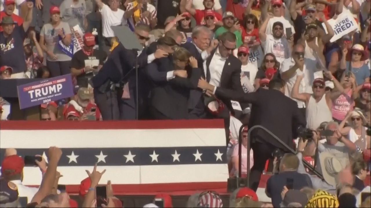 Attentatsversuch auf Donald Trump: Schüsse bei Kundgebung in Pennsylvania