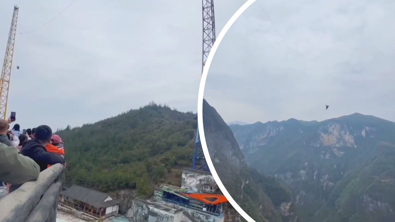 Video: Atemberaubend: Diese Riesenschaukel ist nichts für Angsthasen