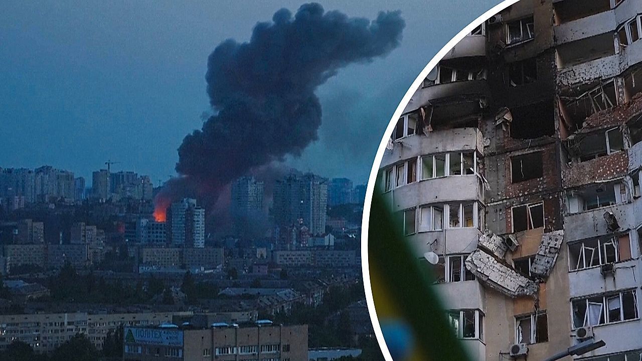 Massiver russischer Angriff auf Ukraine: Explosionen und Tote in Kiew