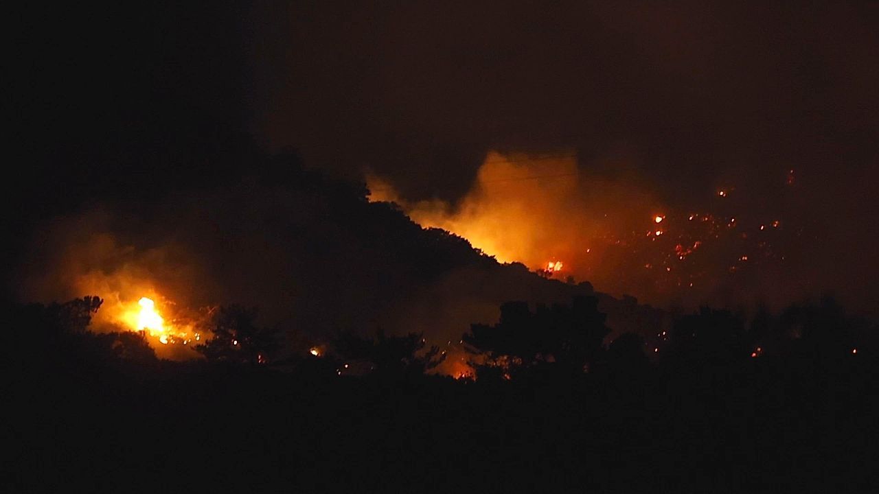 Feuerwalze in Griechenland: Apokalyptische Szenen auf Kreta