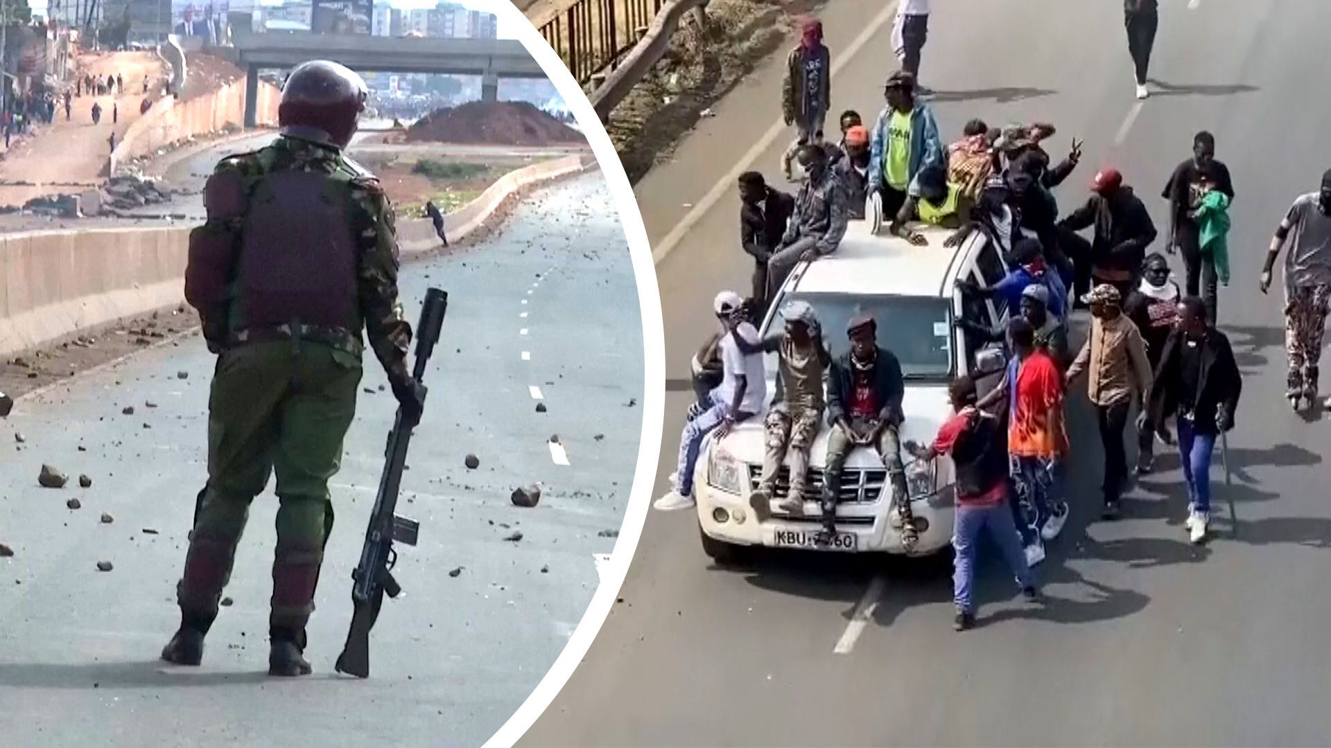 Video: Schüsse auf Demonstrierende: Erneut Tote durch Polizisten bei Protesten in Kenia