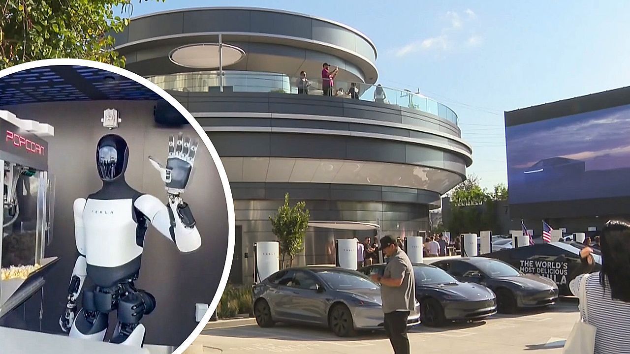Musk lädt zu Milchshakes: Tesla eröffnet retro-futuristischen Diner in L.A.