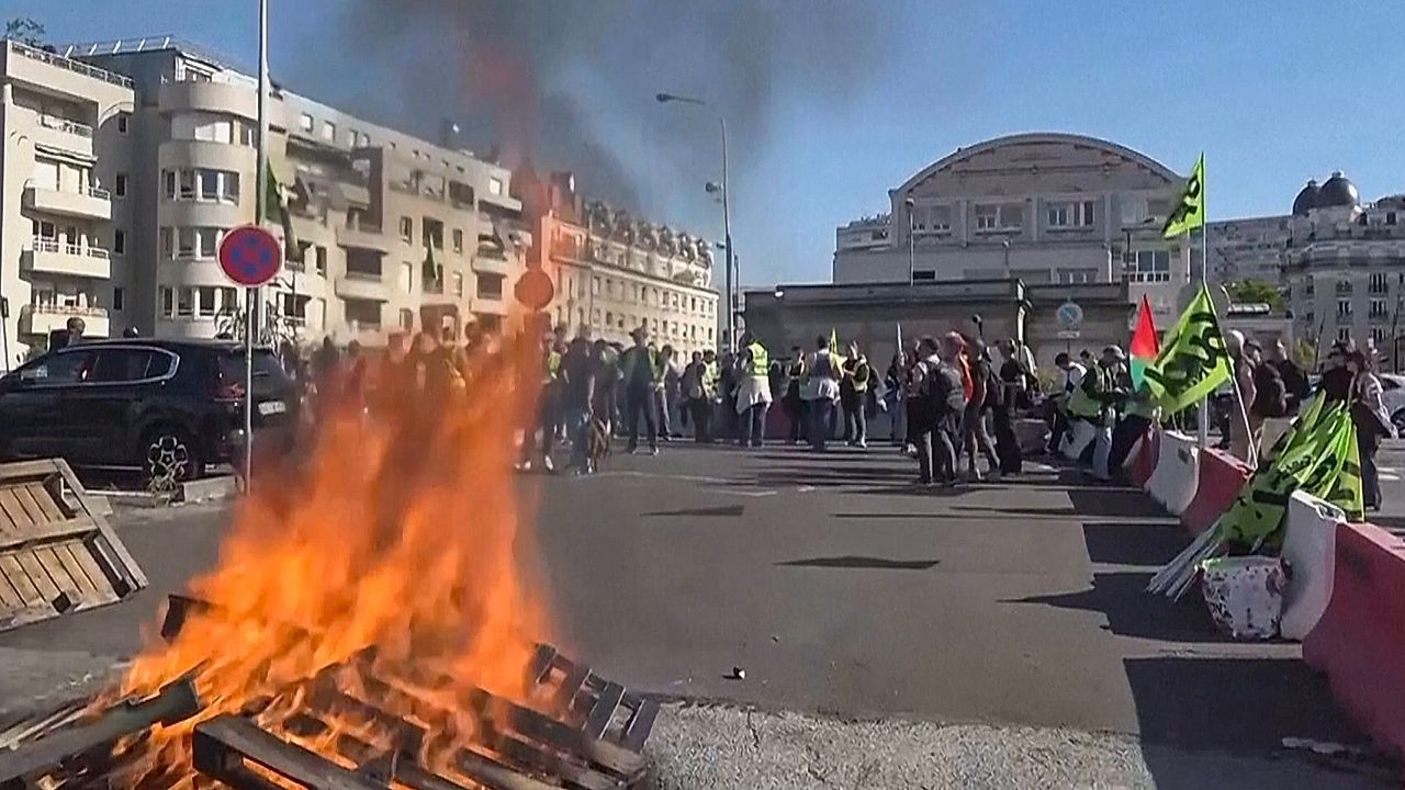 Unmut gegen Sparpläne der Regierung: Landesweiter Protesttag in Frankreich
