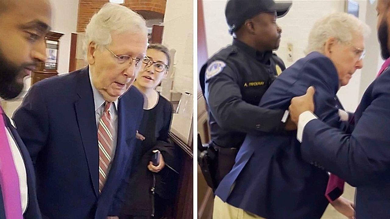 83-year-old US Senator Mitch McConnell falls in the Capitol – some call for age limits