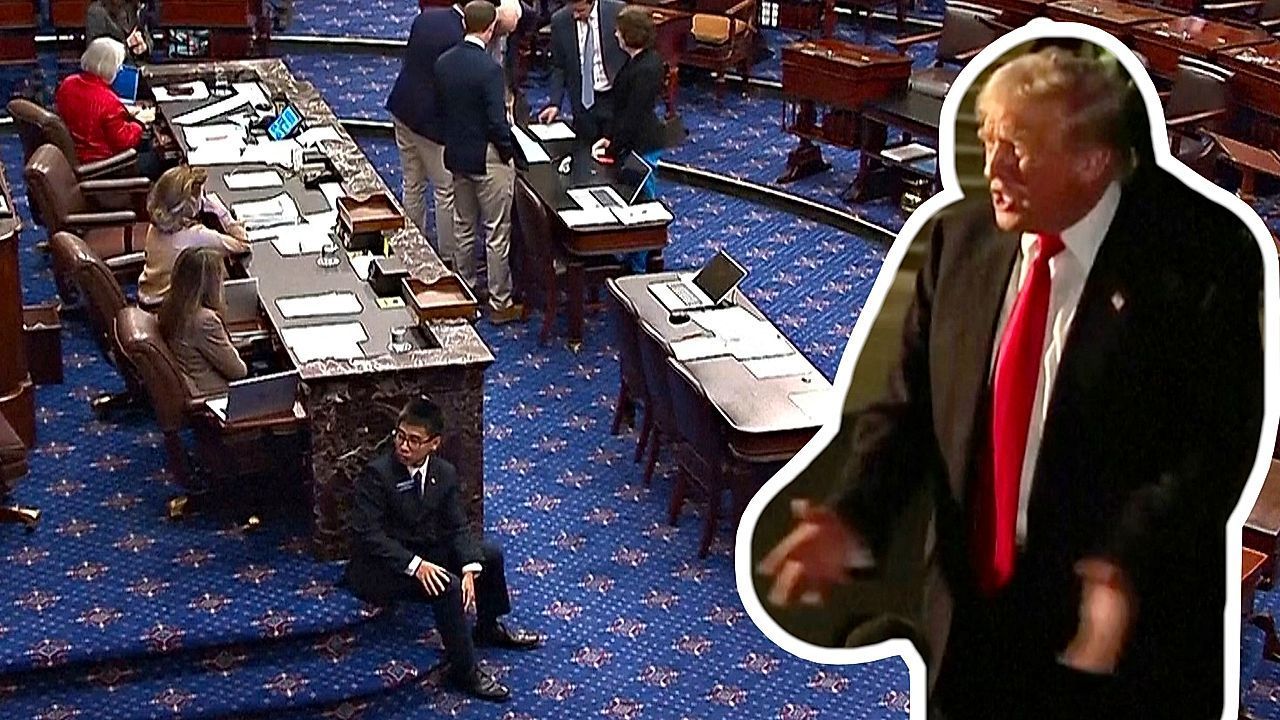Video: US-Senat stimmt für Kompromiss: Shutdown soll vorerst beendet werden
