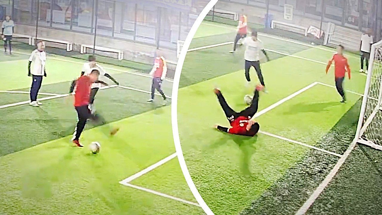 Easy goal chance goes hilariously wrong