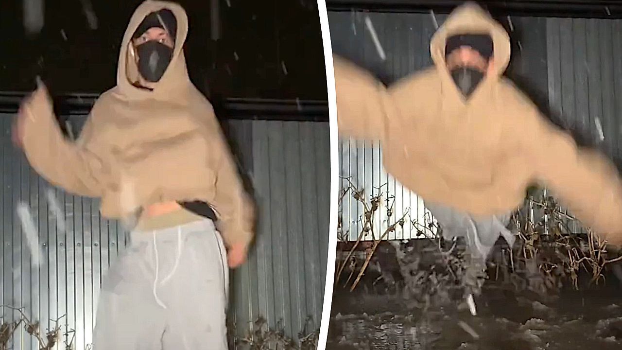 Video: Dance trend attempt ends in slippery fail in Russia