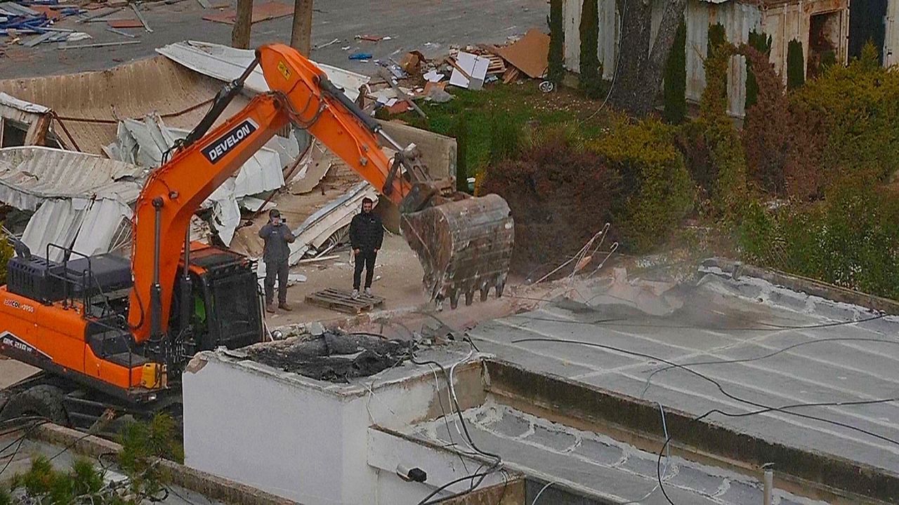 Video: Hilfsleistungen für Palästinenser gefährdet: Israel reißt UNRWA-Hauptquartier ab