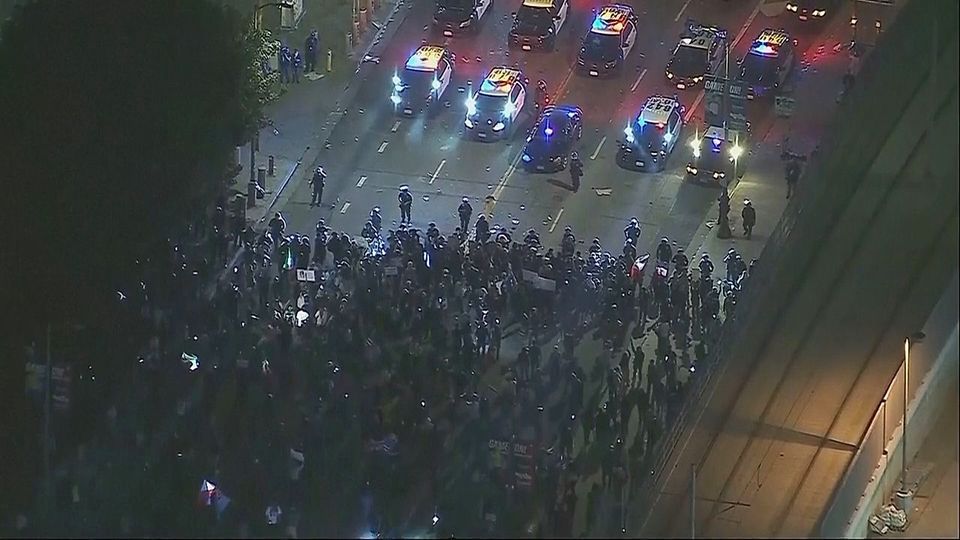Proteste gegen US-Einwanderungspolitik: Tausende gehen in Los Angeles auf die Straßen