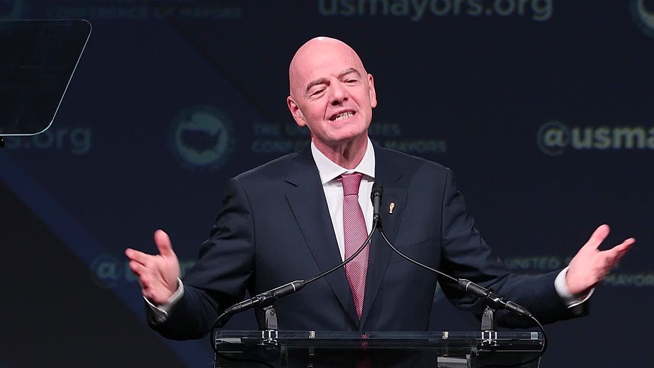 Video: Infantino backs ending Russia's football ban, says suspension has 'achieved nothing'