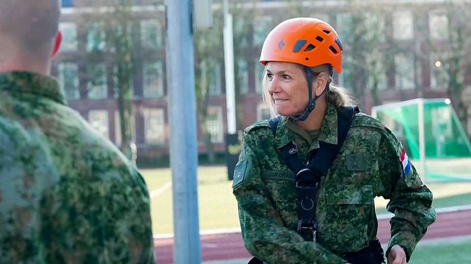 Königin in Tarnkleidung: Máxima wird Reservistin