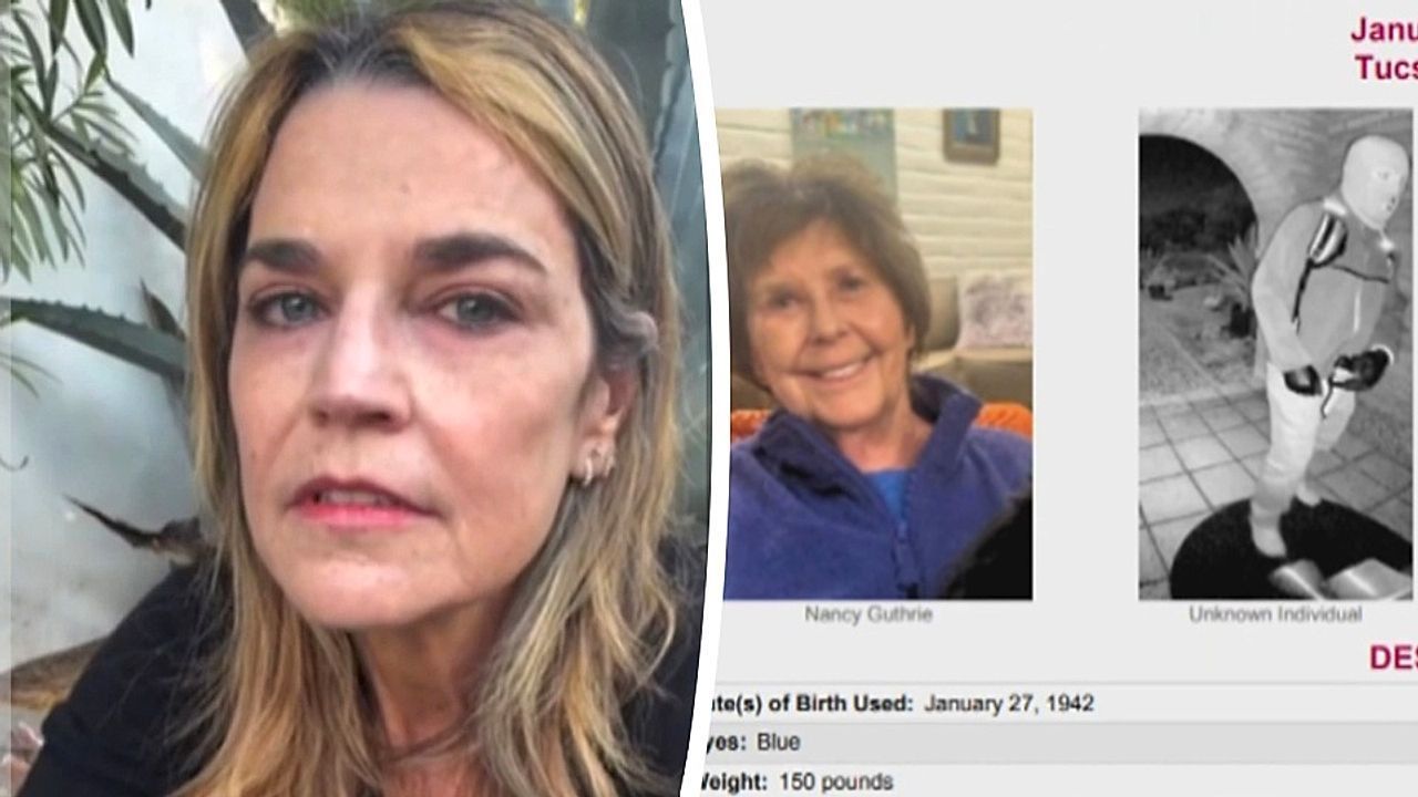 Video: „Es ist nie zu spät“: Savannah Guthrie fleht Entführer ihrer Mutter an