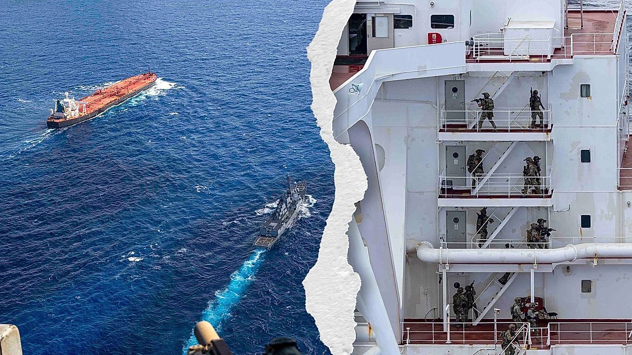 Video: Soldaten entern Tanker: USA stoppen erneut Öltanker im Indischen Ozean