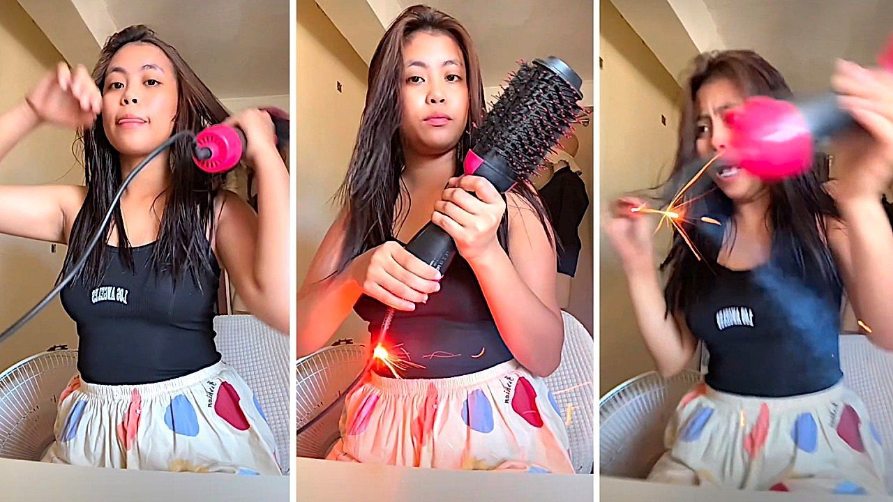 Video: Product demo takes sudden turn after device malfunctions mid-use