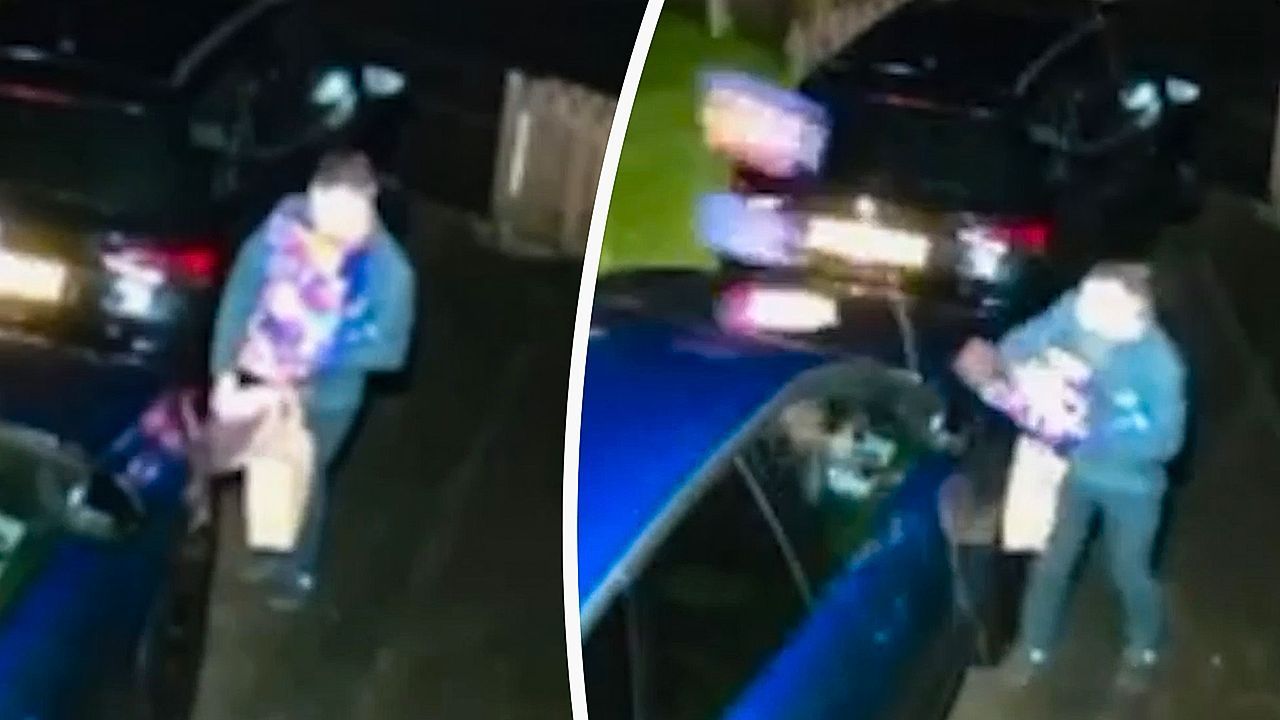 Video: Vom Winde verweht: Böe sorgt für frühe Ostereiersuche