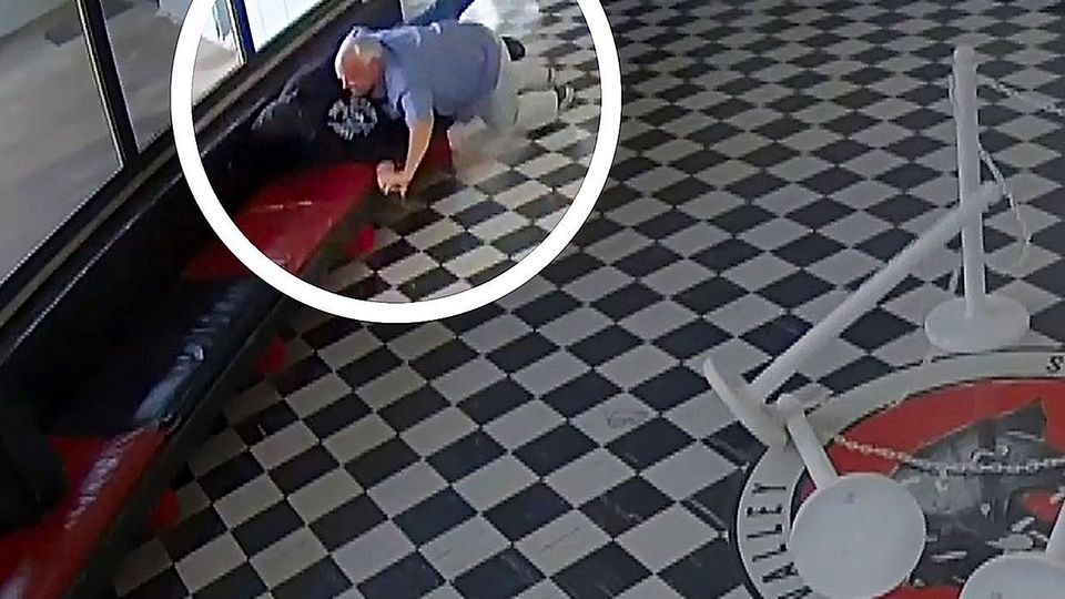 Dramatisches Video: Schulleiter in Oklahoma überwältigt bewaffneten Angreifer