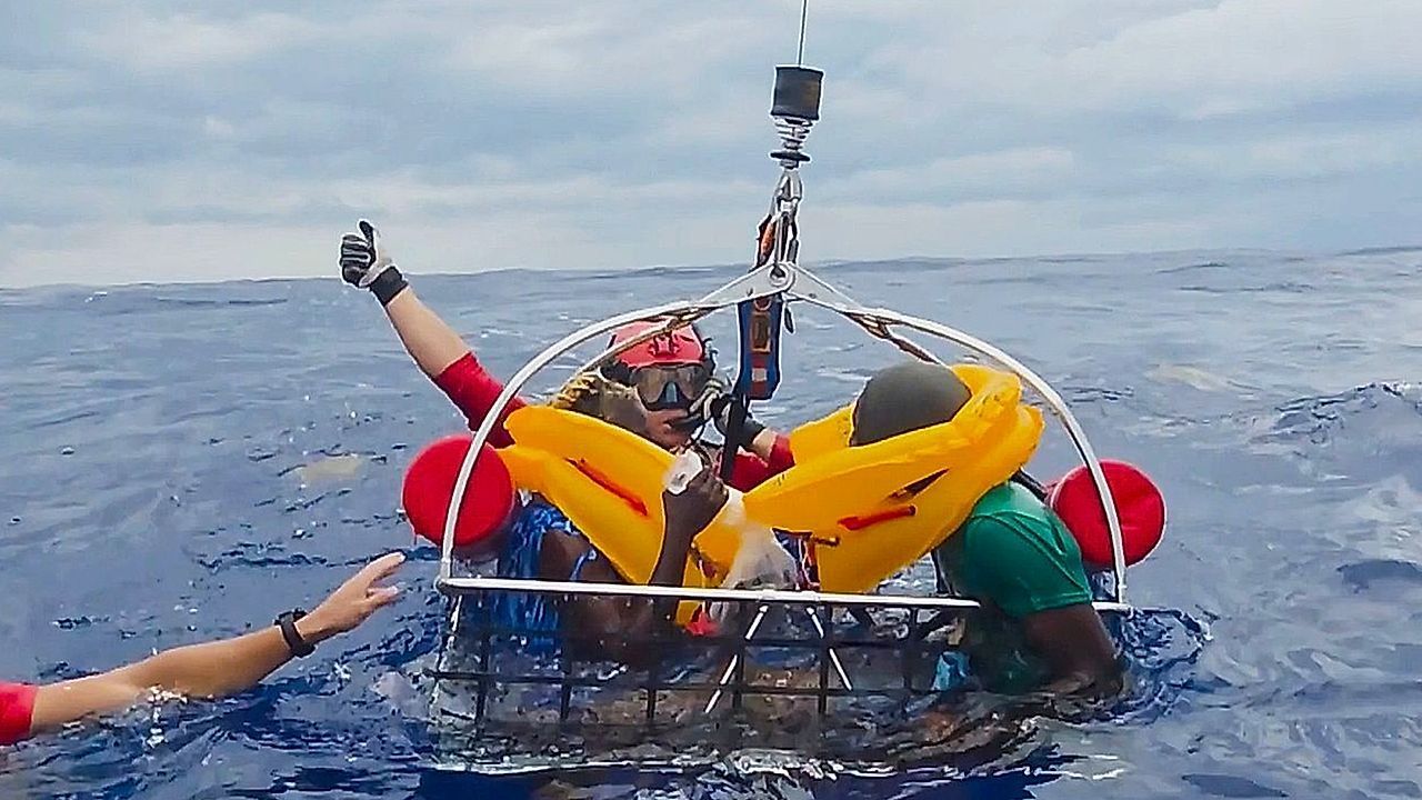 Video: Eleven survive plane crash off the coast of Florida