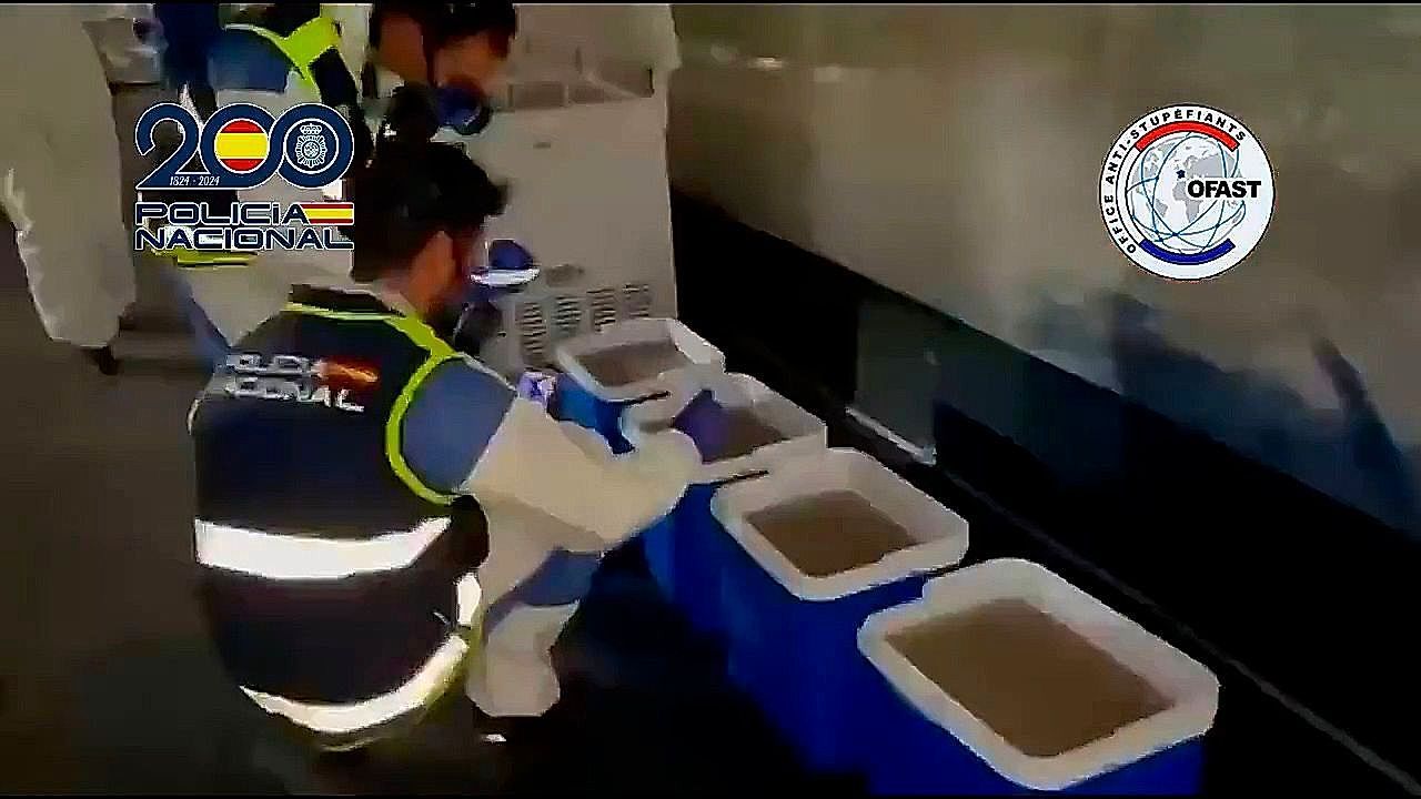 Video: Mexican cartel smuggled 2.5 tonnes of meth into Europe dissolved in vanilla flavoring