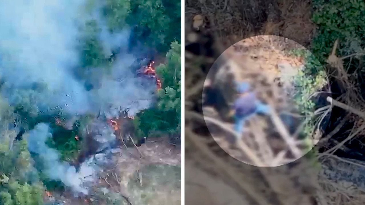 Video: Feuer gelegt: Drohne überführt mutmaßlichen Brandstifter in Süditalien