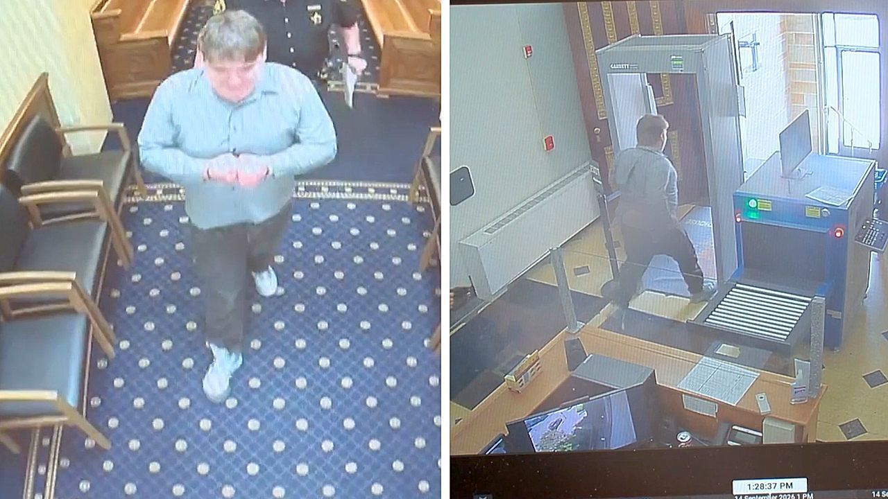 Video: Shackled inmate nearly escapes an Ohio courthouse after sentencing