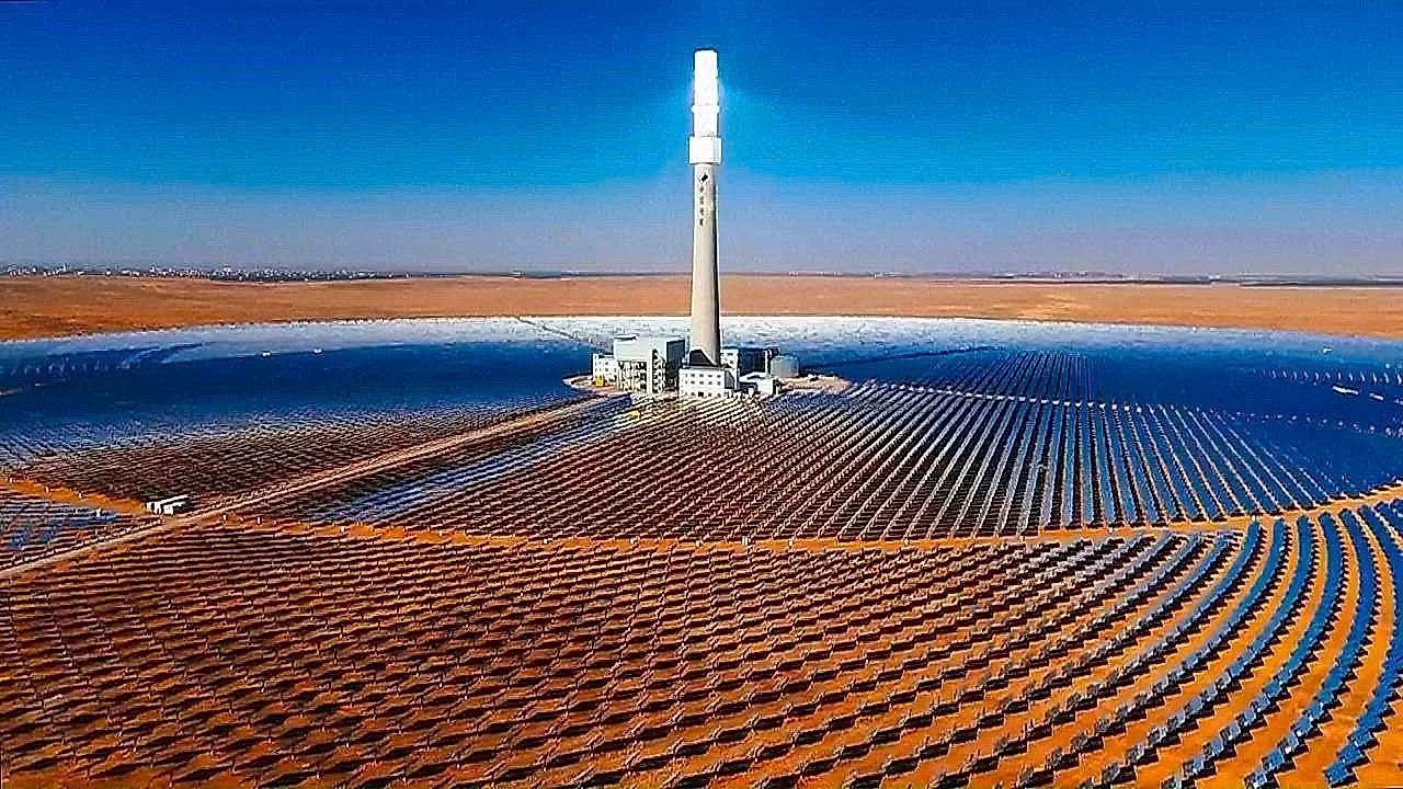 Video: China's million-kilowatt project connects to grid in big clean energy milestone