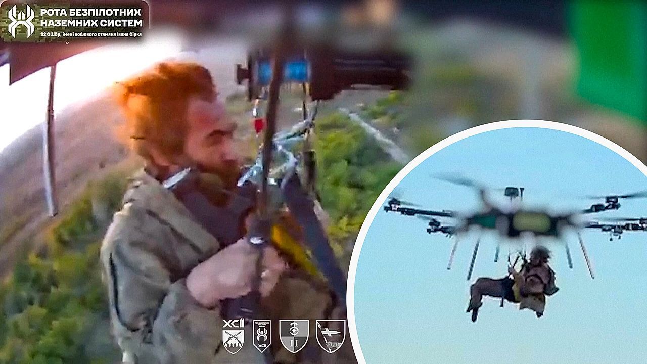 Video: Premiere auf dem Schlachtfeld: Ukraine evakuiert Verletzten per Drohne