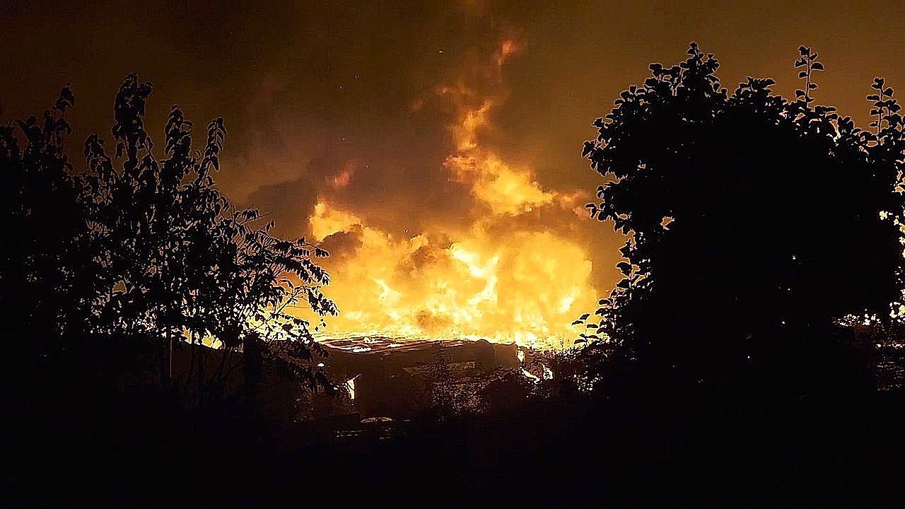 Video: „Letztes Armenviertel in Gangnam“: Großbrand wütet 13 Stunden in Seoul