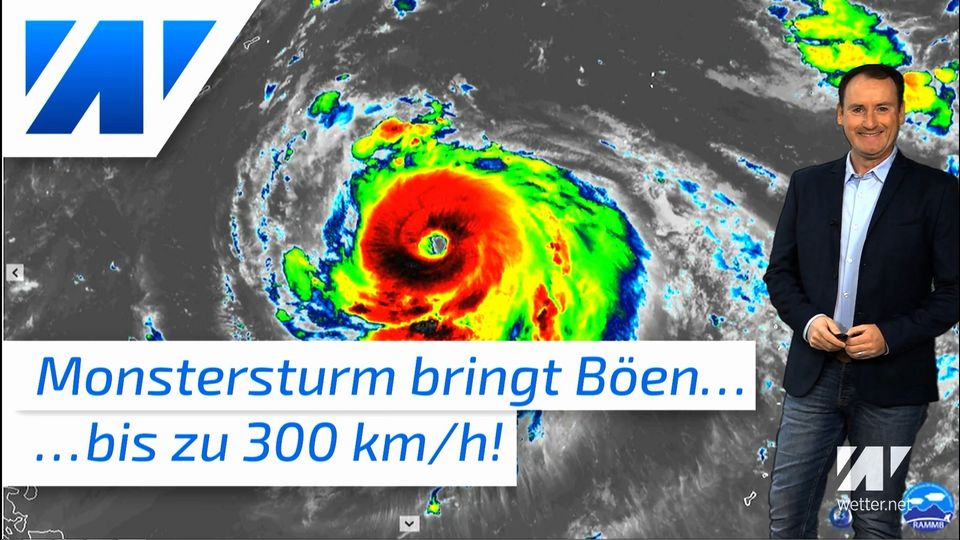 Monstersturm bringt Böen bis 300 km/h und sintfluartige Regenfälle!