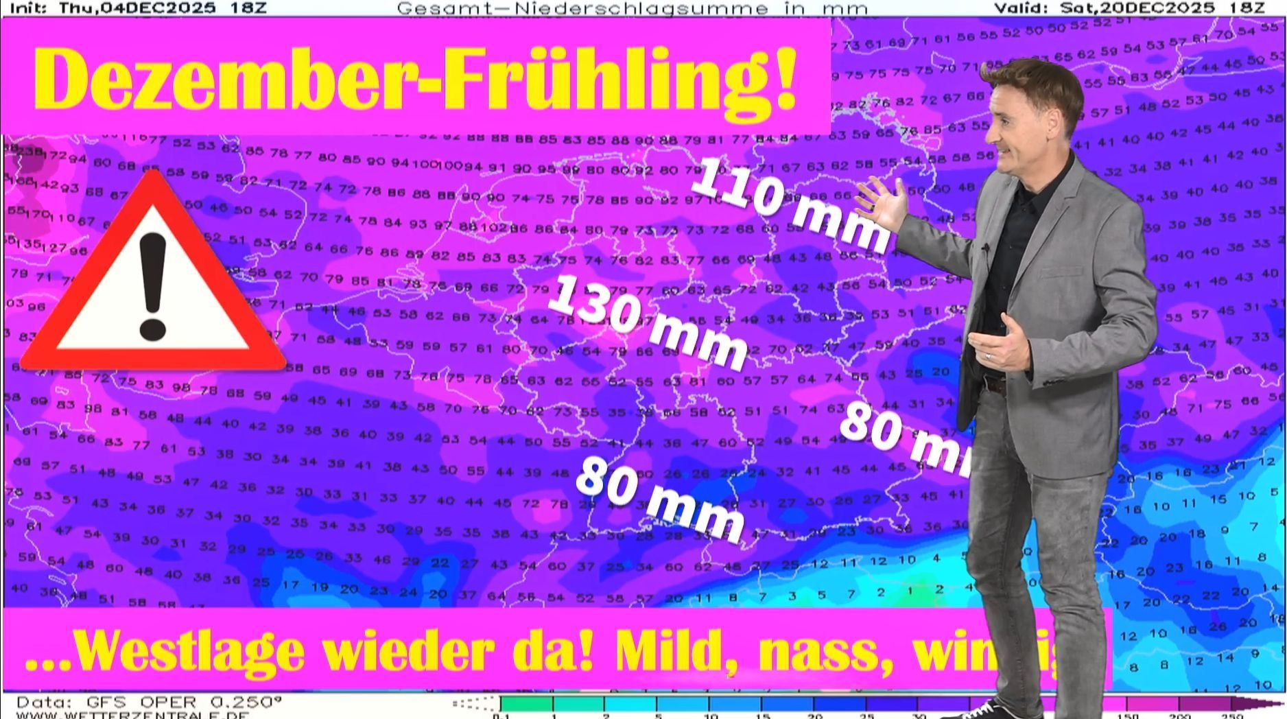 Video: Rekordwärme im Dezember: bis 4. Advent kein Winterwetter in Sicht! Lokal bis zu 17 oder 18 Grad warm!