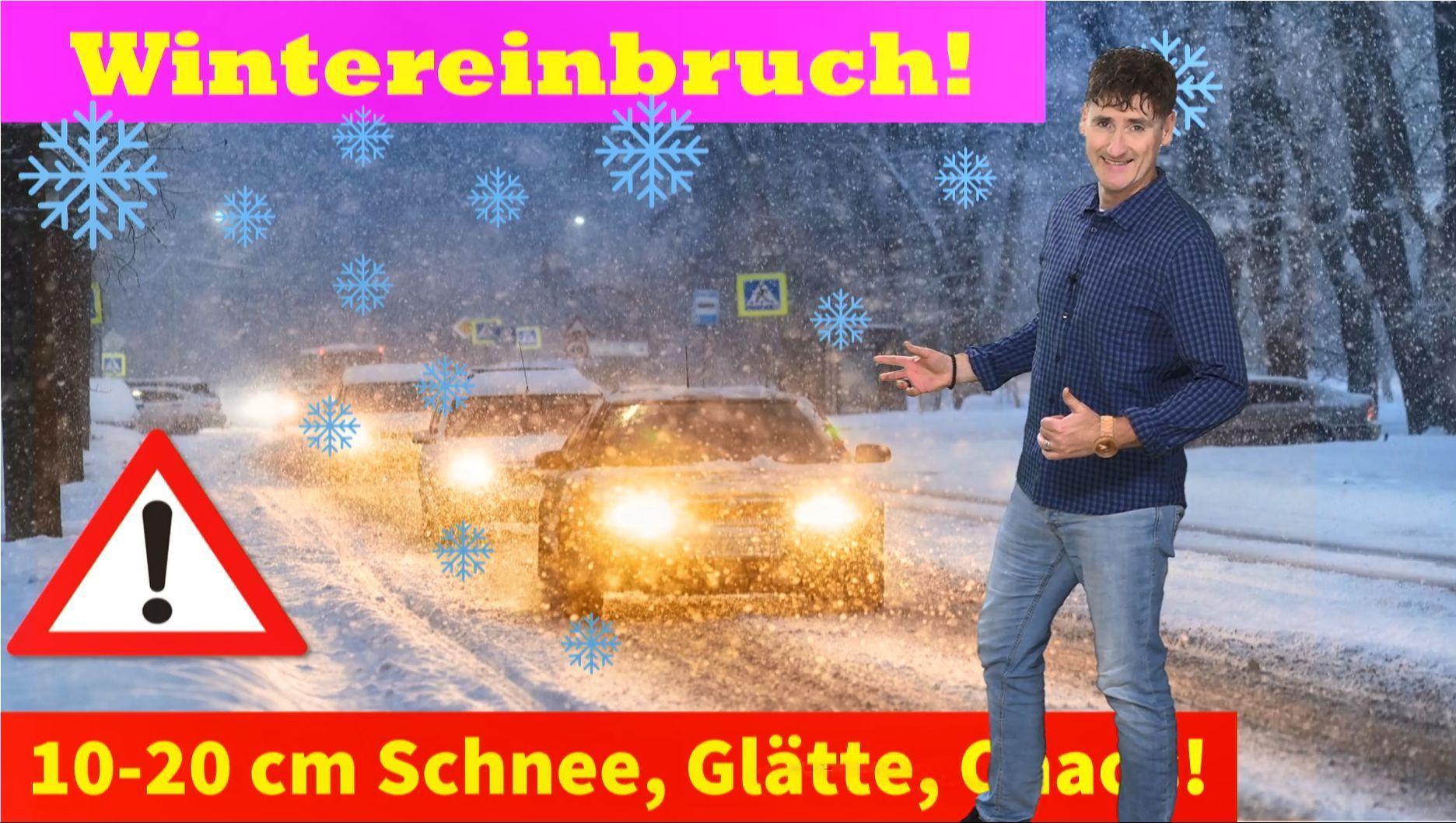 Video: Warnung vor Schneewalze: In diesen Regionen gibt´s bis zu 20 cm Neuschnee! Montagsmorgen droht ein Verkehrschaos!