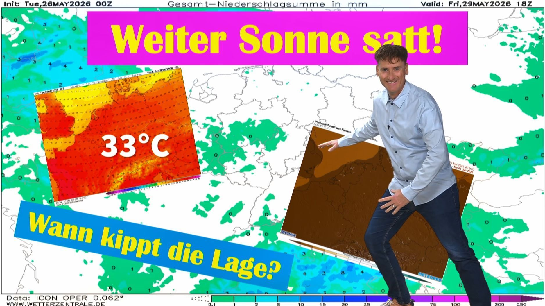 Video: Die Hitze geht weiter - im Südwesten sogar Hitzewelle! Wann kommt der Wettersturz?