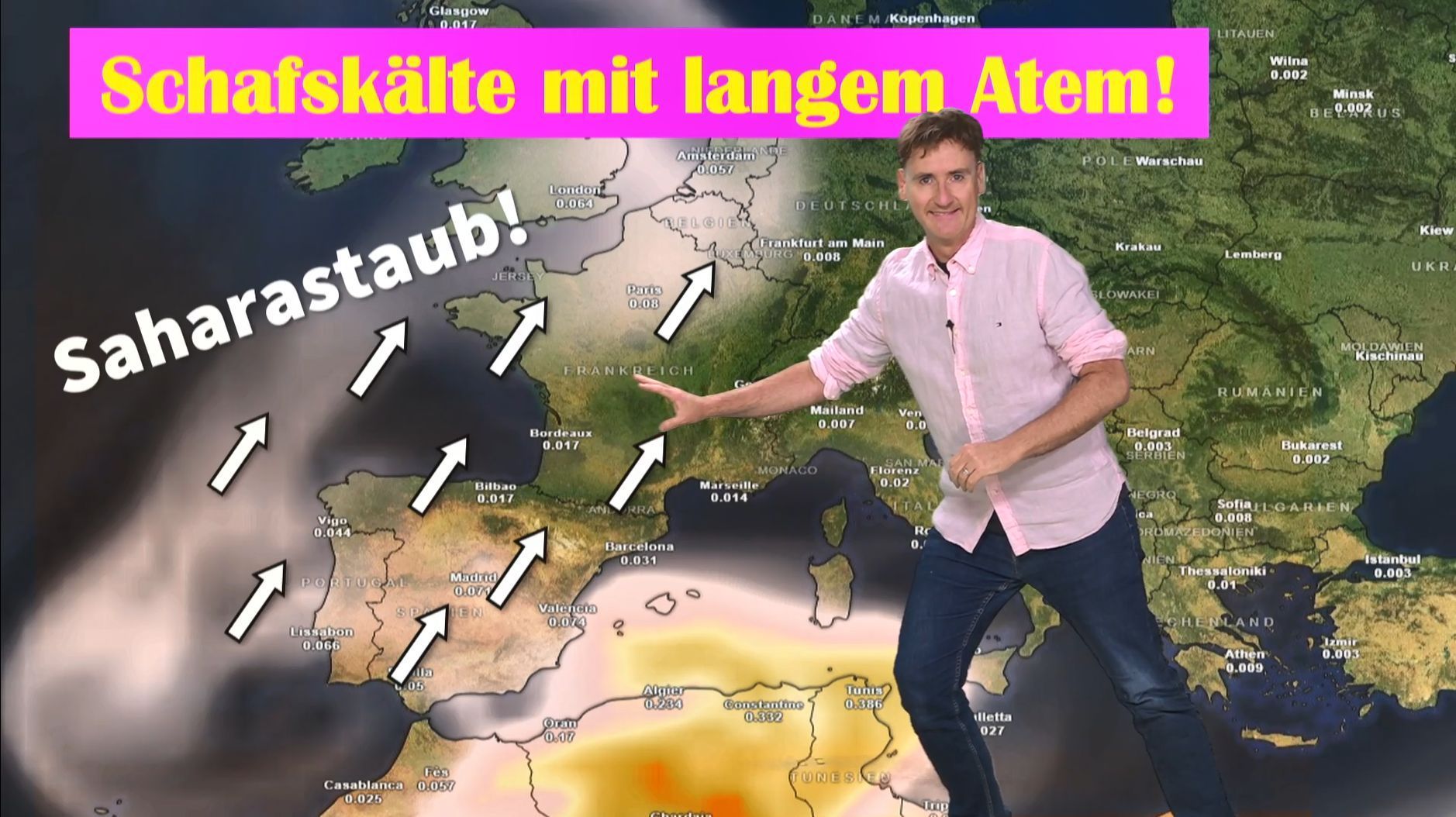 Video: 40°C-Hitze schleicht nach Europa - nächste Woche Hochsommer in Deutschland!