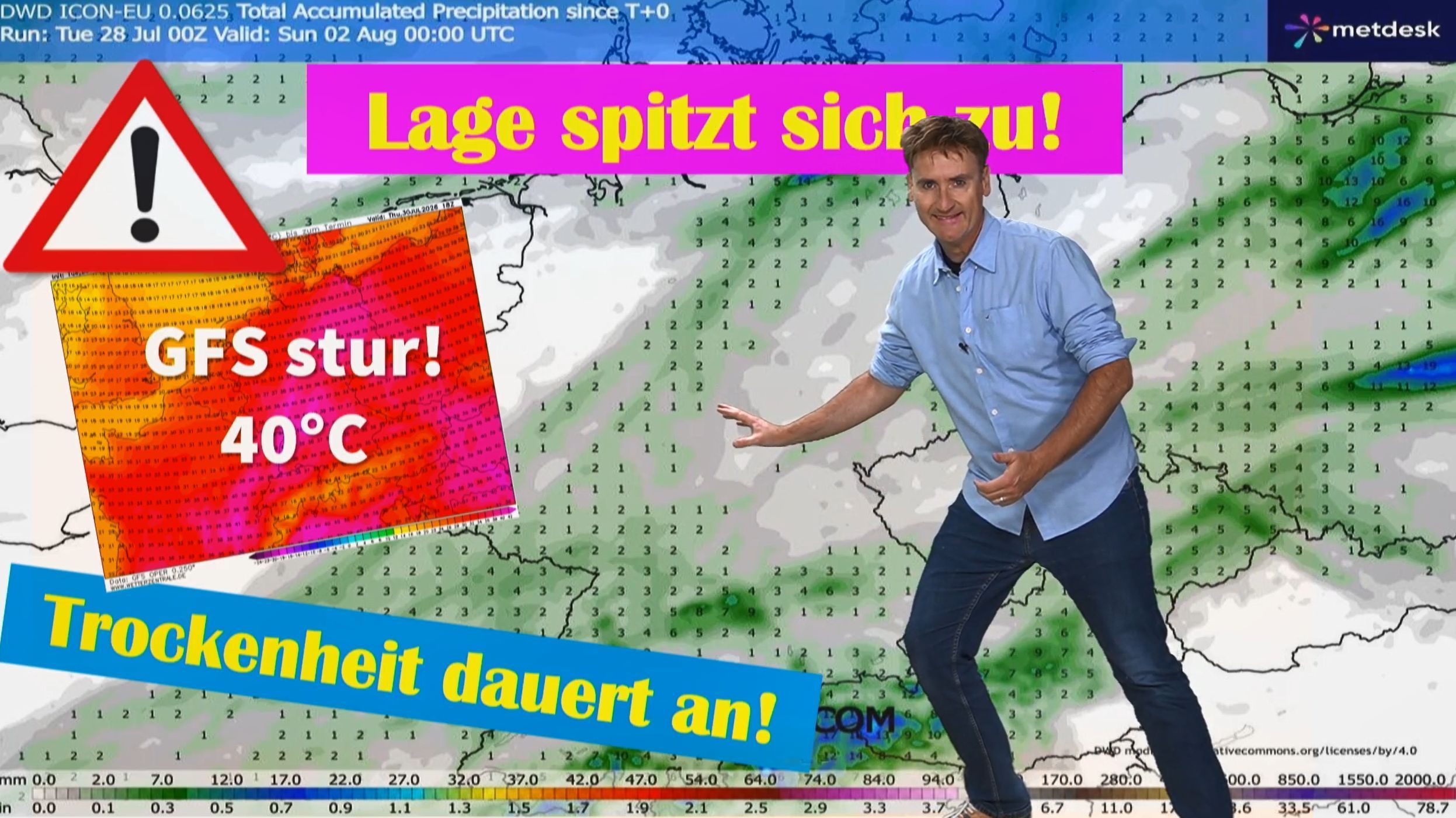 Video: Fällt die 40-Grad-Marke? Hundstage bringen extreme Hitze und Dürre in den Süden!