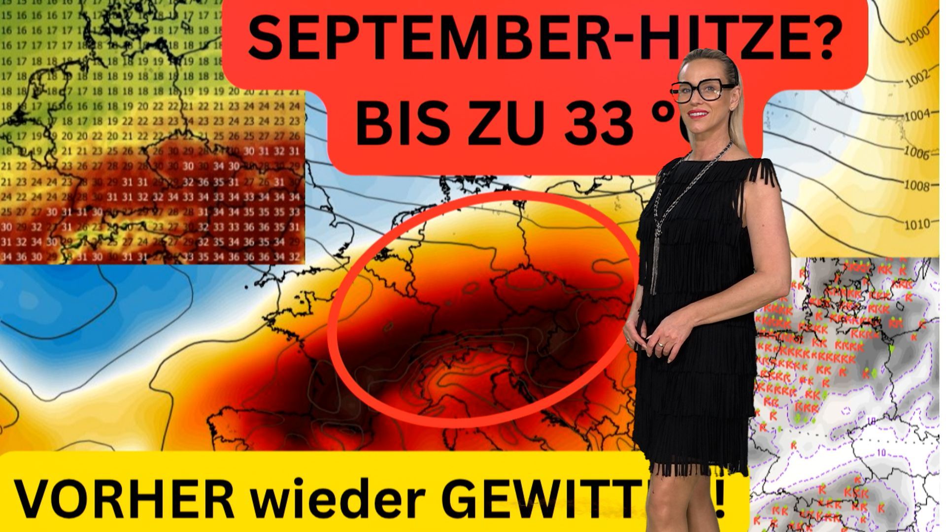 Video: Erst ziehen neue Gewitter auf, dann schießen die Temperaturen auf 33 Grad: Der September dreht auf