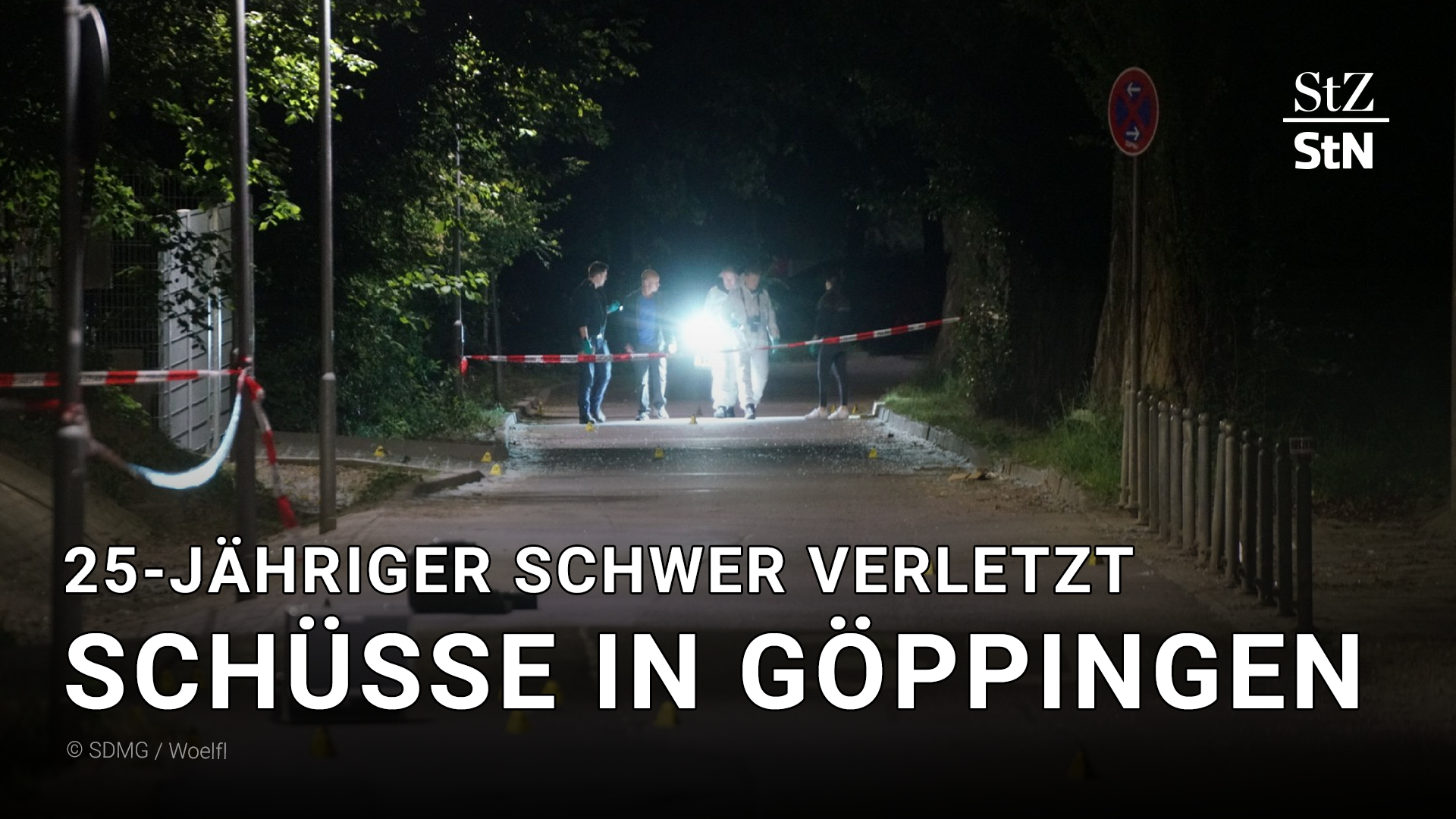 Video: Schüsse in Göppingen - 25-Jähriger schwer verletzt