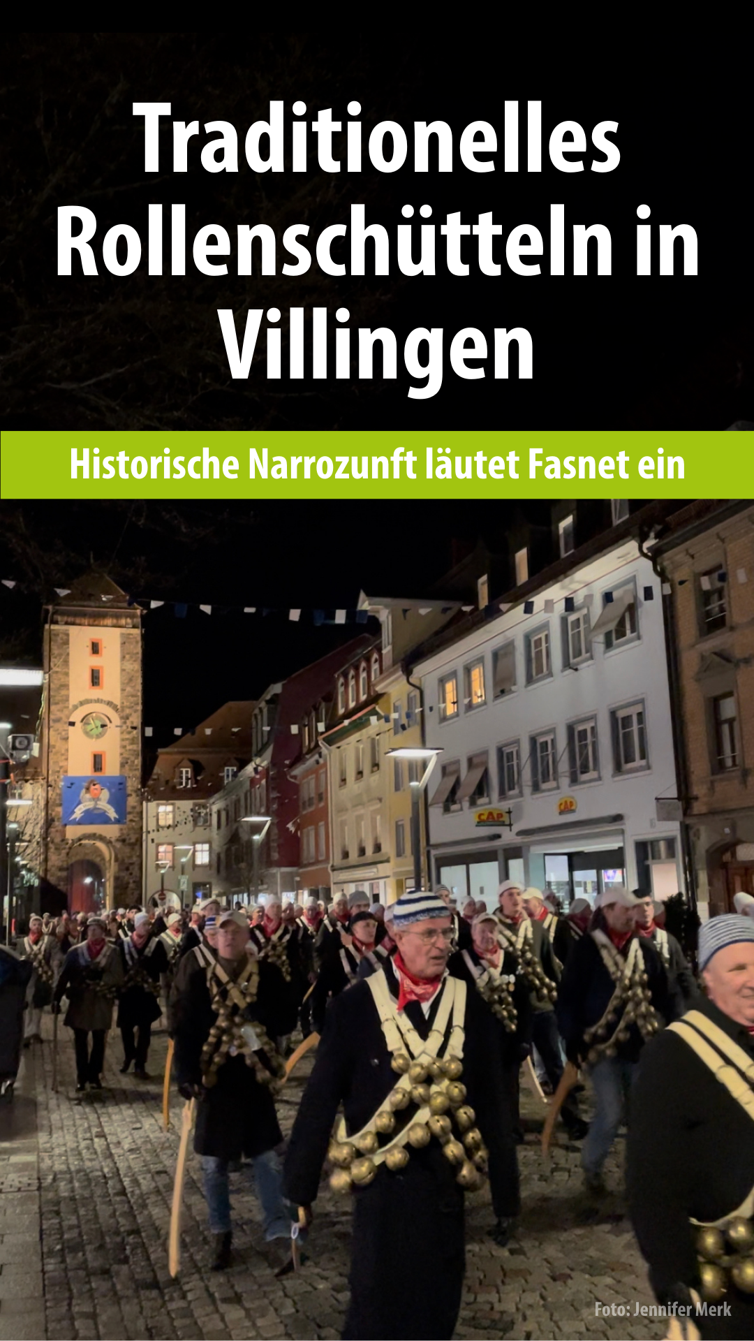 Video: Traditionelles Rollenschütteln in Villingen