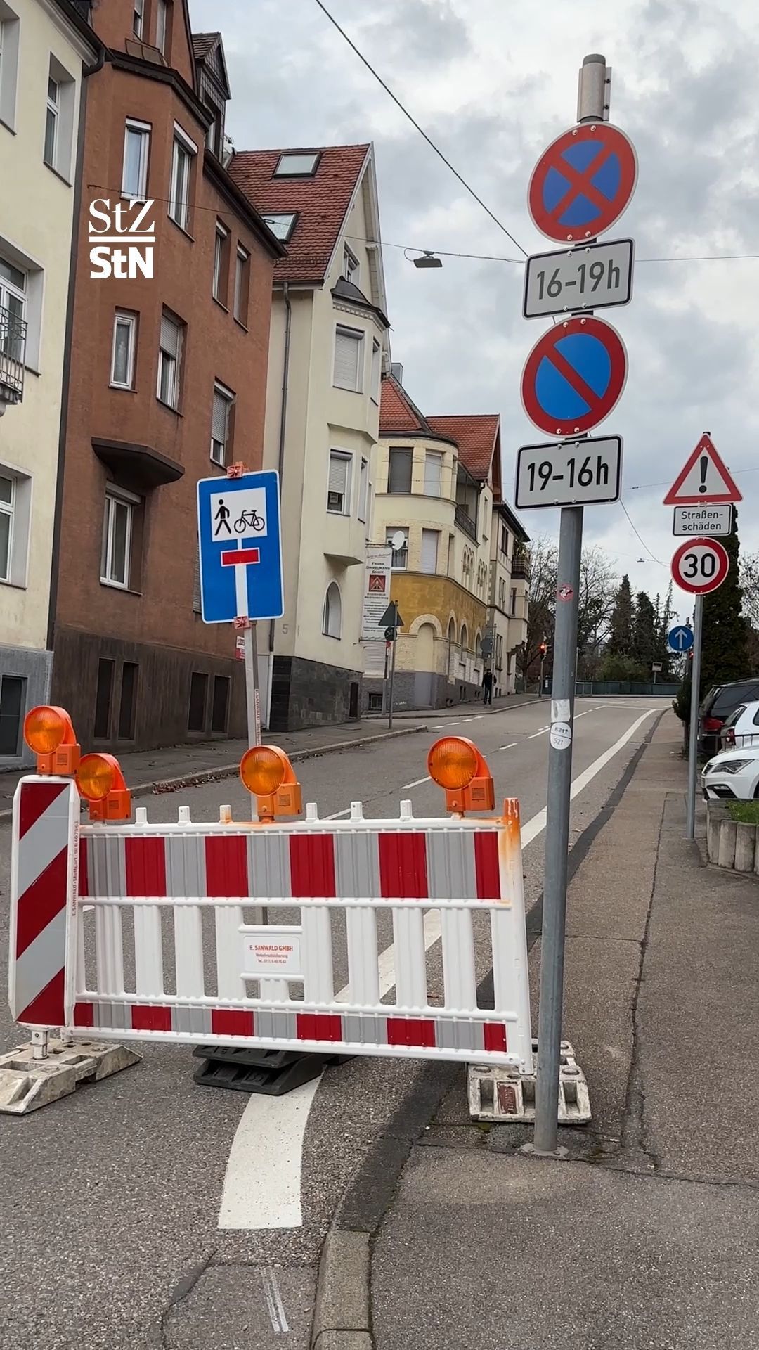 Video: Baustelle in Stuttgart: Ärger um Schleichverkehr zwischen Untertürkheim und Fellbach