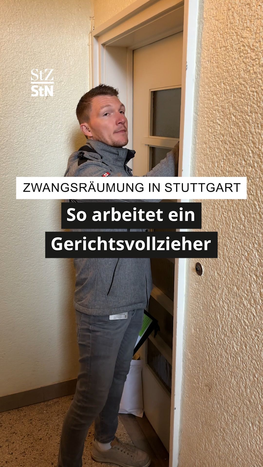 Video: Zwangsräumung in Stuttgart: So arbeitet ein Gerichtsvollzieher